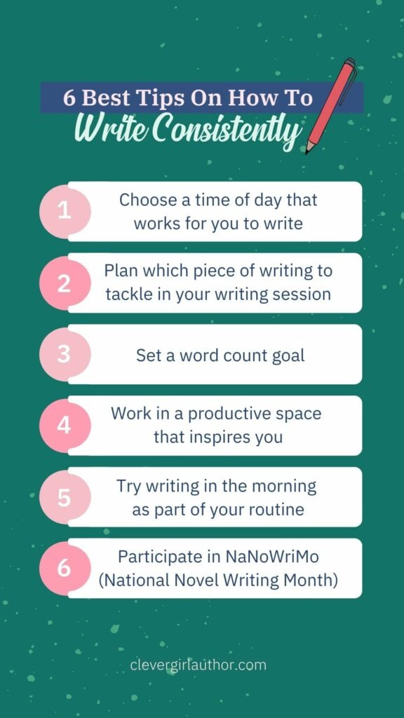 How to write consistently