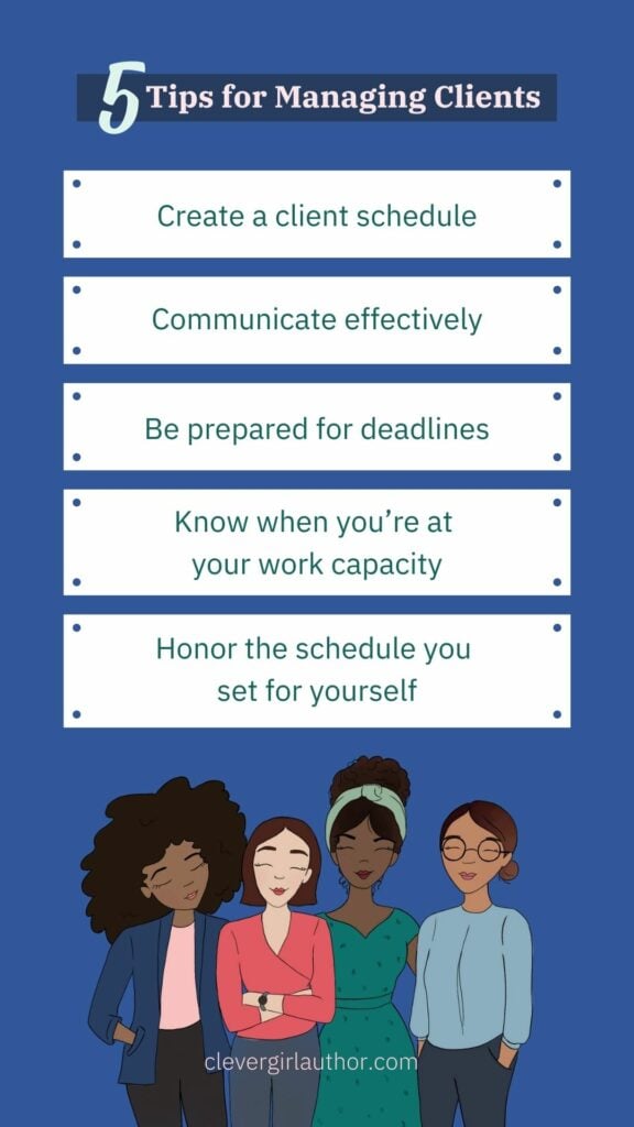 Tips for managing clients