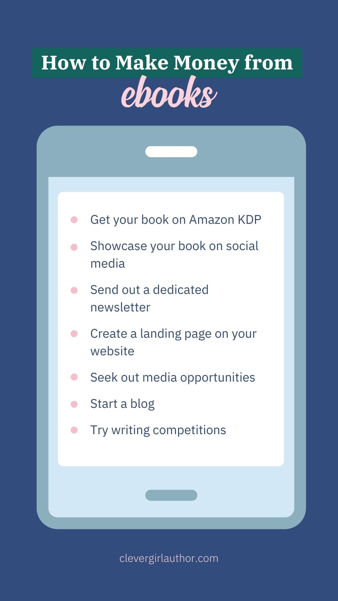 Make money from ebooks