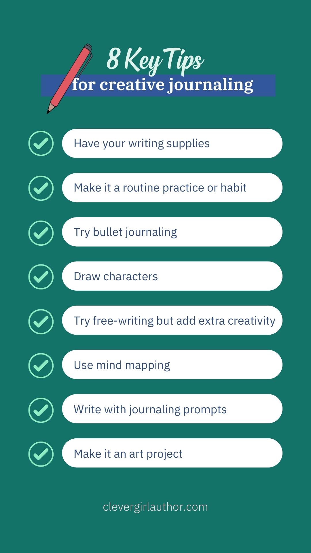 Use creative journaling